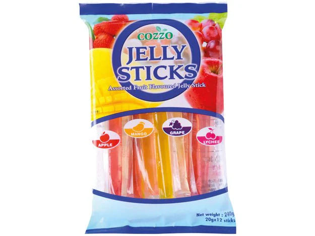 Cozzo Jelly Sticks (20g x 12stk) 240g