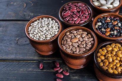 Bohnen und Hulsenfrüchte aus Afrika