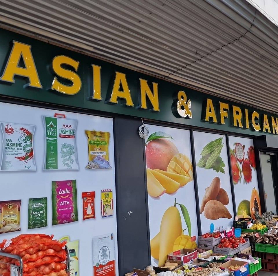 Asiatische und Afrikanische Lebensmittel