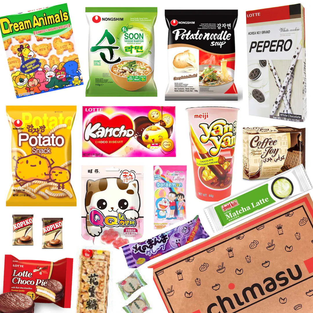 Asiatische Snacks