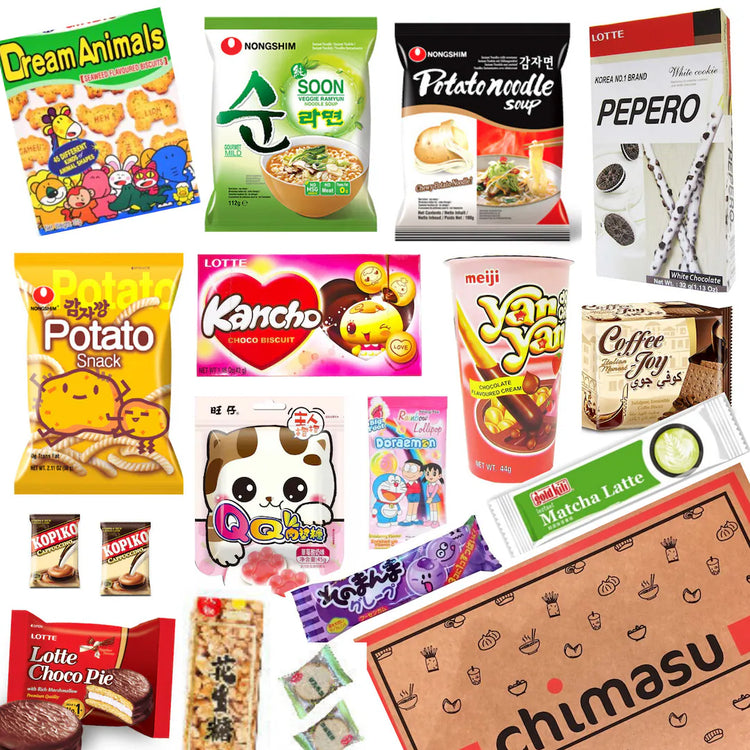 Asiatische Snacks