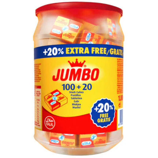Jumbo Würfel 100 +20 Stücke 1200g