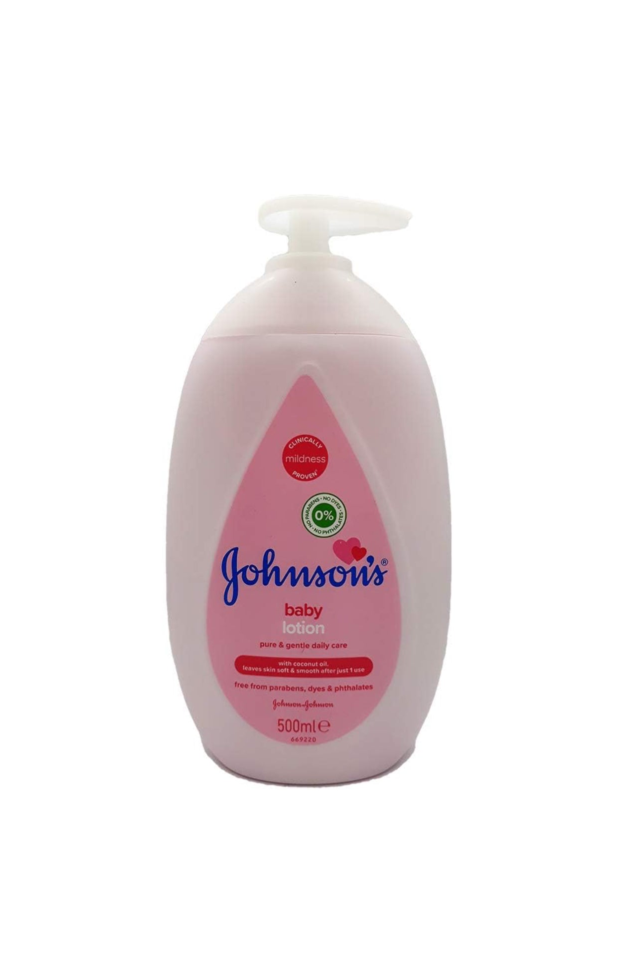 Johsons baby lotion 500ml