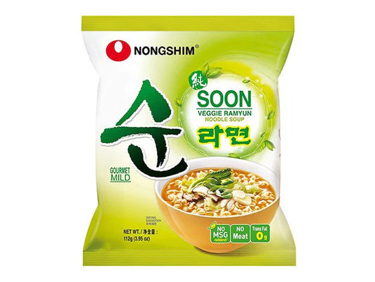 Soon Veggie Ramyun Noodle 112g