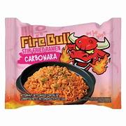 Fire Bull Stir Fried Ramen Carbonara