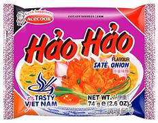 Hao Hao Chilli Crispy Onion ramen  75g